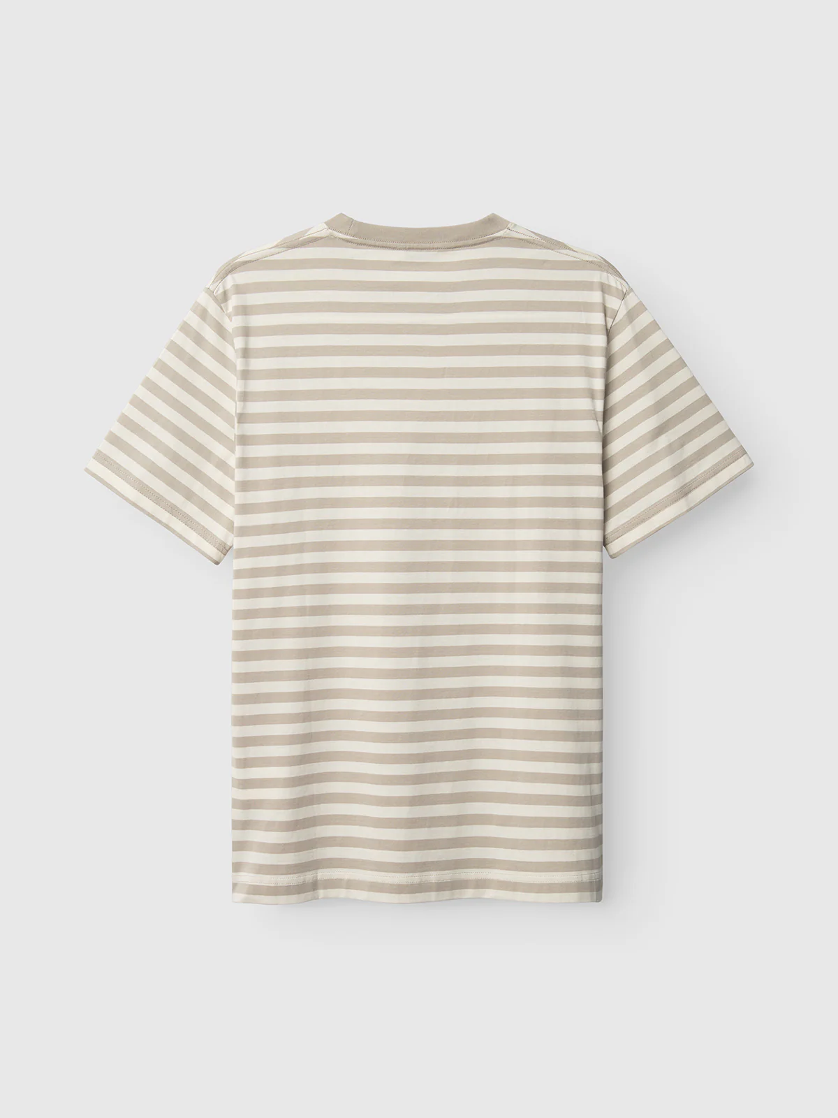 GABdune Logo Stripes SS GOTS - Beige Stripe - Image 3