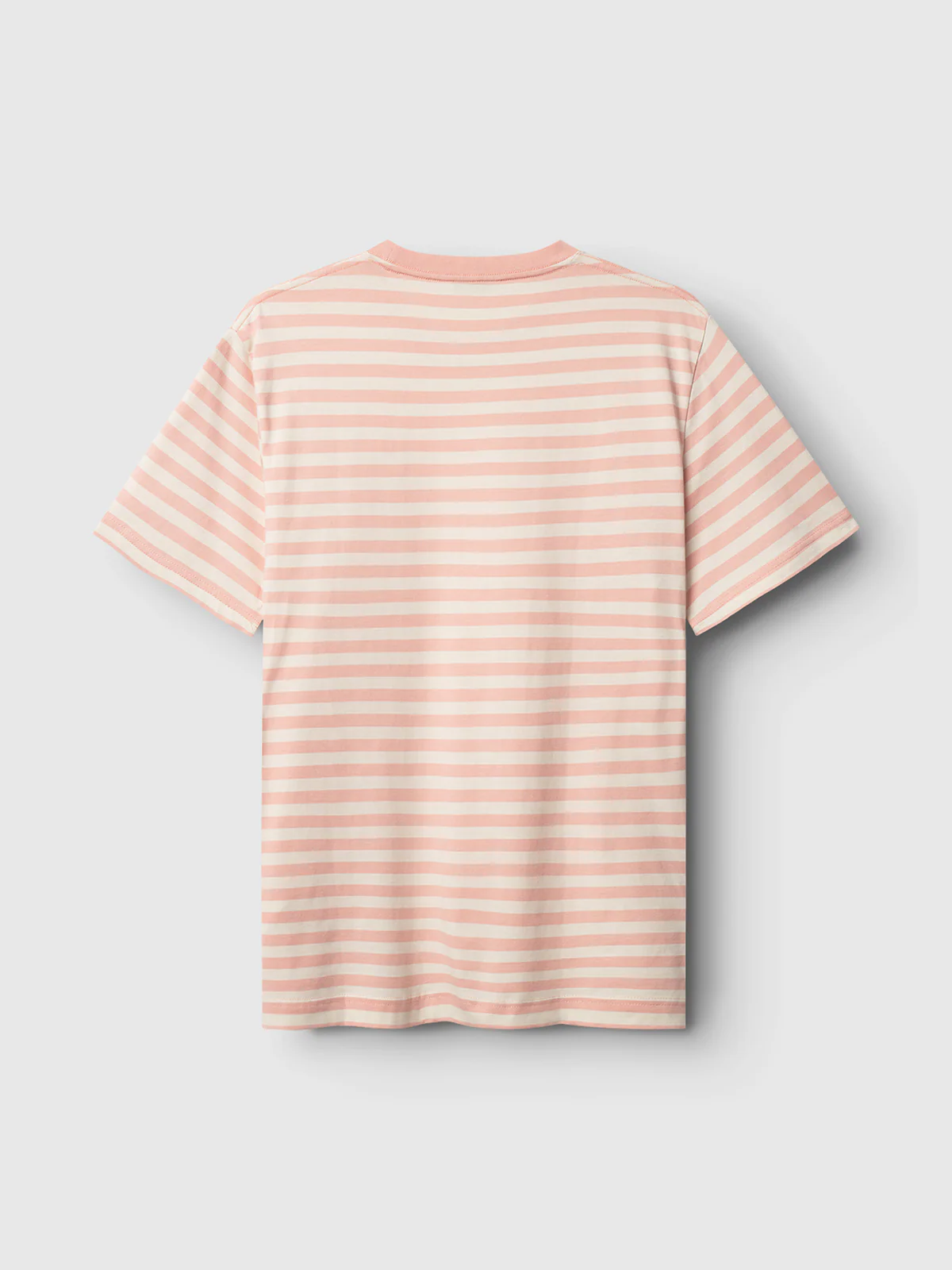 GABdune Logo Stripes SS GOTS - Rose Stripes - Image 3
