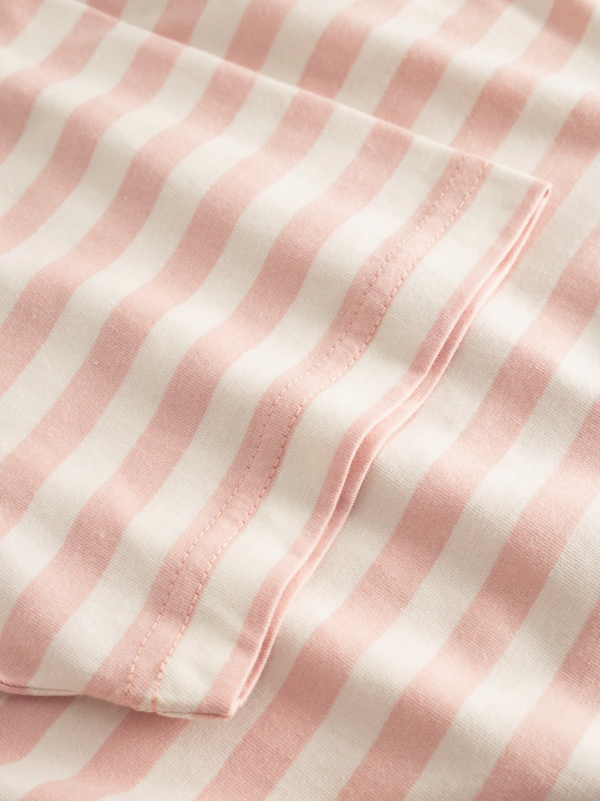 GABdune Logo Stripes SS GOTS - Rose Stripes - Image 5