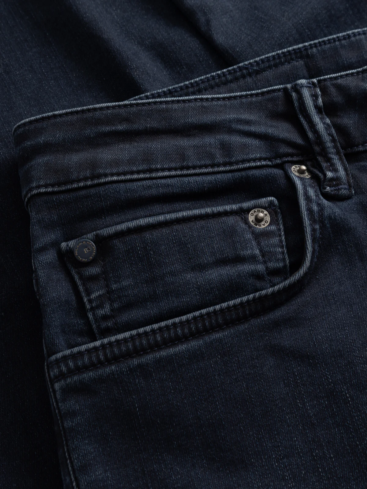 GABjones Blueblack Jeans - Blue Black Denim - Image 6