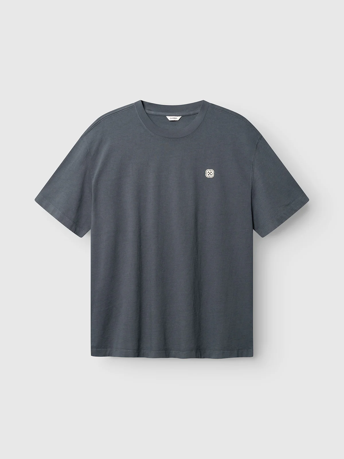 GABlegin Wix Chap Boxy Hour SS T-Shirt - Turbulence Blue - Image 3