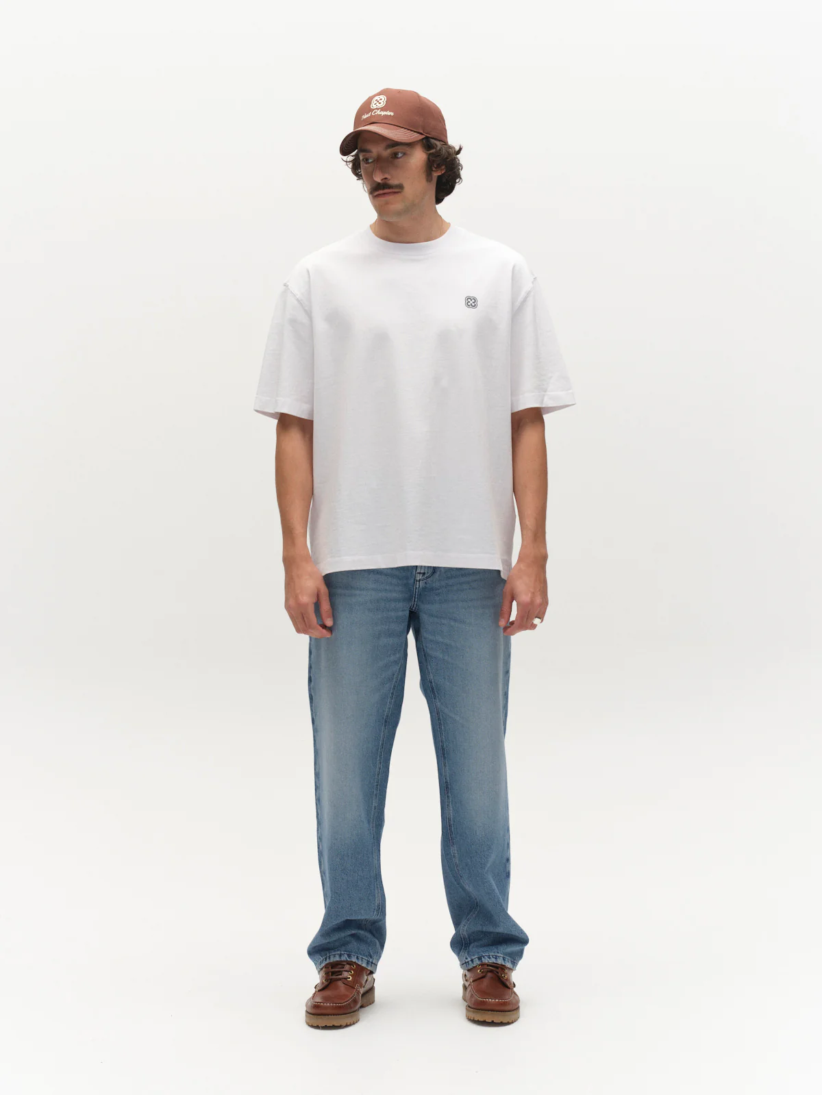 GABlegin Wix Chap Boxy Hour SS T-Shirt - White - Image 6