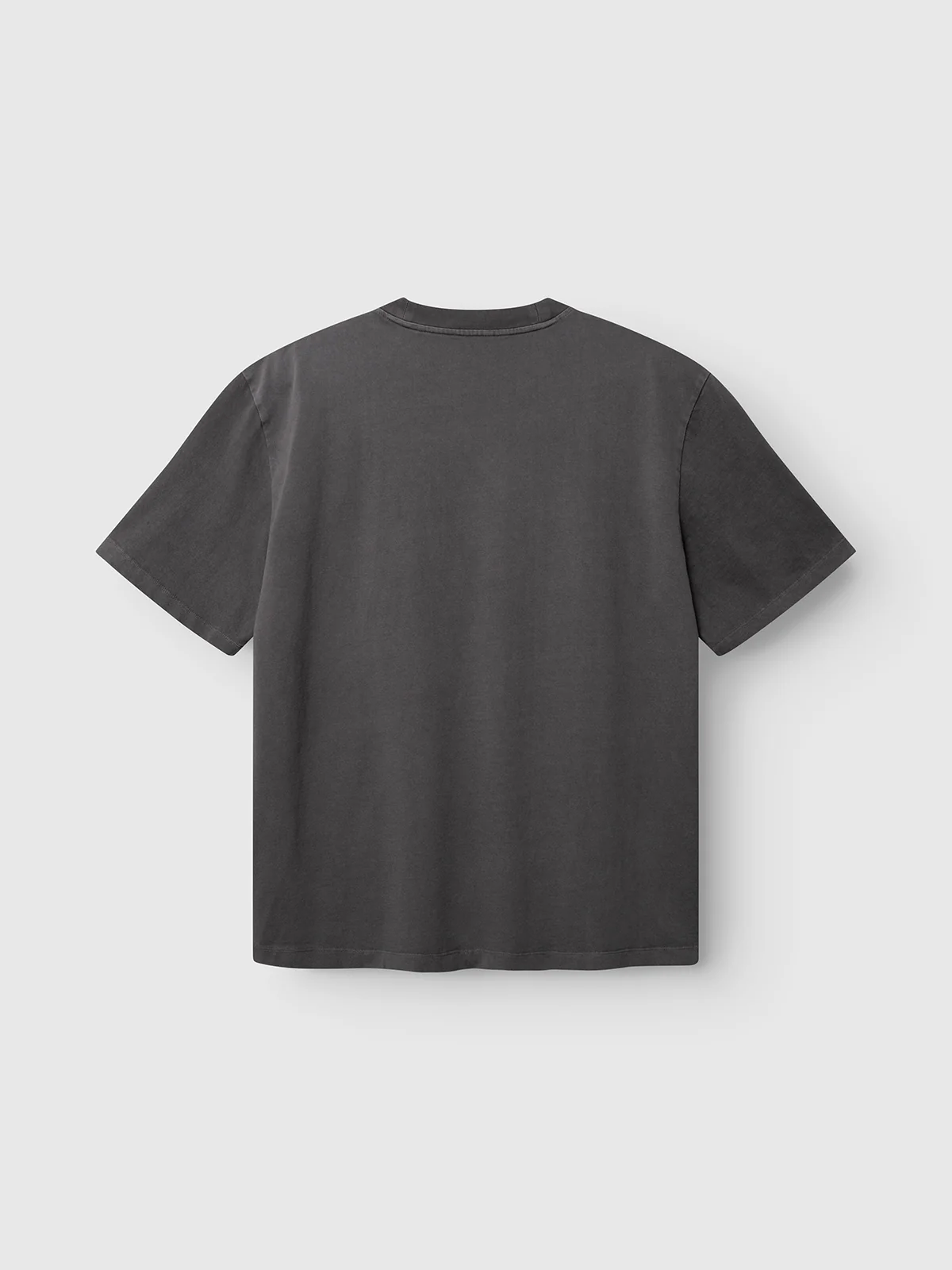 GABnigel Wix Pkt Boxy Hour SS T-Shirt - Dk. Grey - Image 3