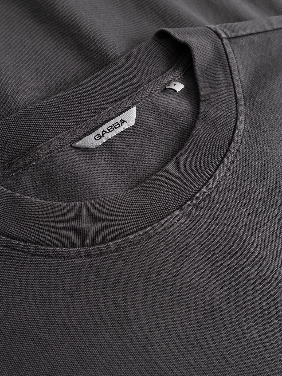 GABnigel Wix Pkt Boxy Hour SS T-Shirt - Dk. Grey - Image 5