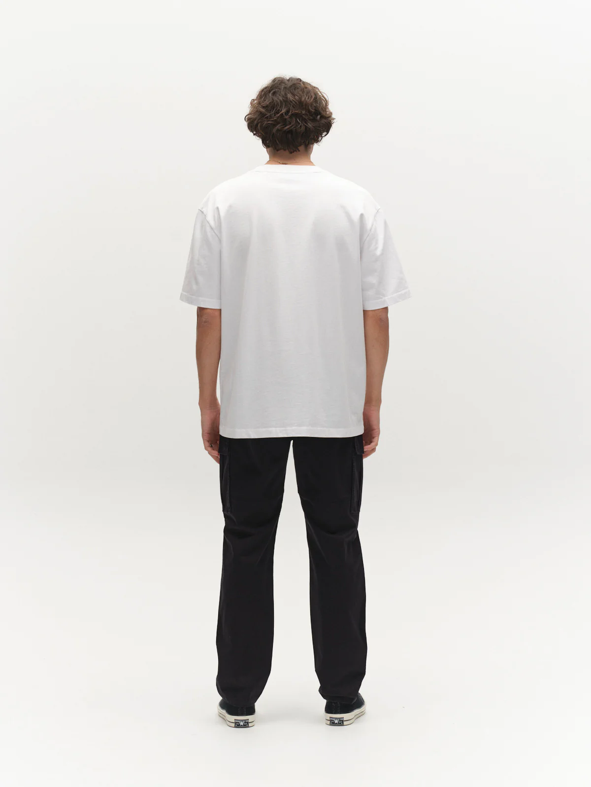 GABnigel Wix Pkt Boxy Hour SS T-Shirt - White - Image 4