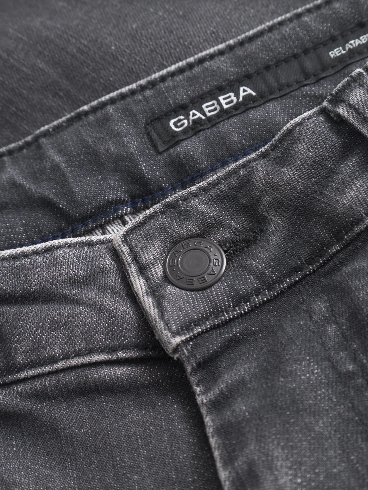 GABmarc F1011 - Black Denim - Image 5